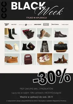 Pogląd oferty "CCC Black Friday" - ważna od 26.11.2025