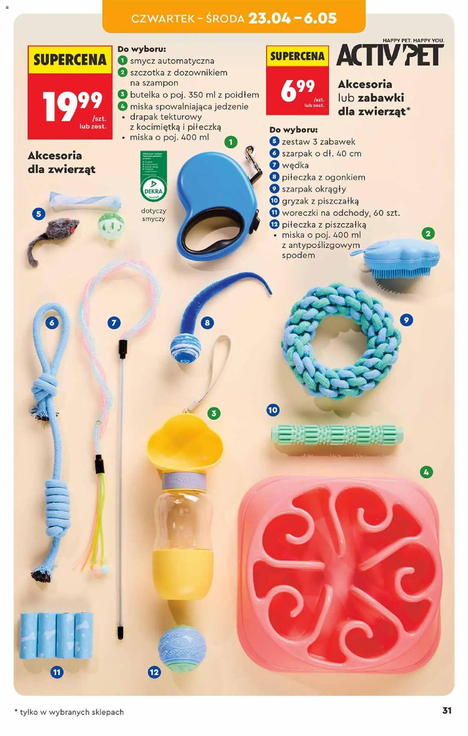 Biedronka Polsko leták - Hity i inspiracje od 20.04.2026 | Strana: 31 | Produkty: Miska