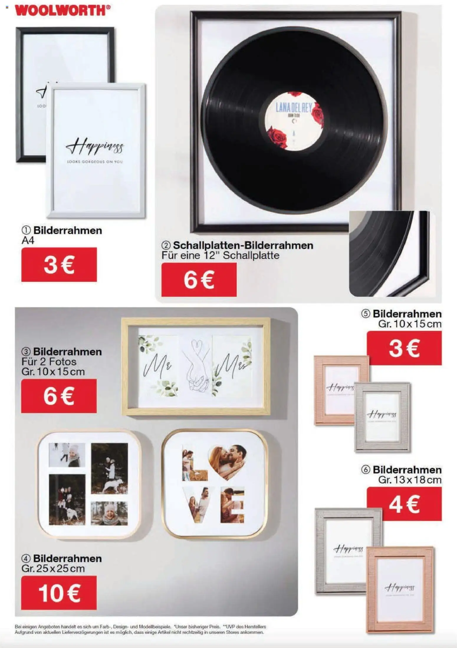 Woolworth Prospekt 	 – gültig ab 17.12.2025 | Seite: 9 | Produkte: Bilderrahmen
