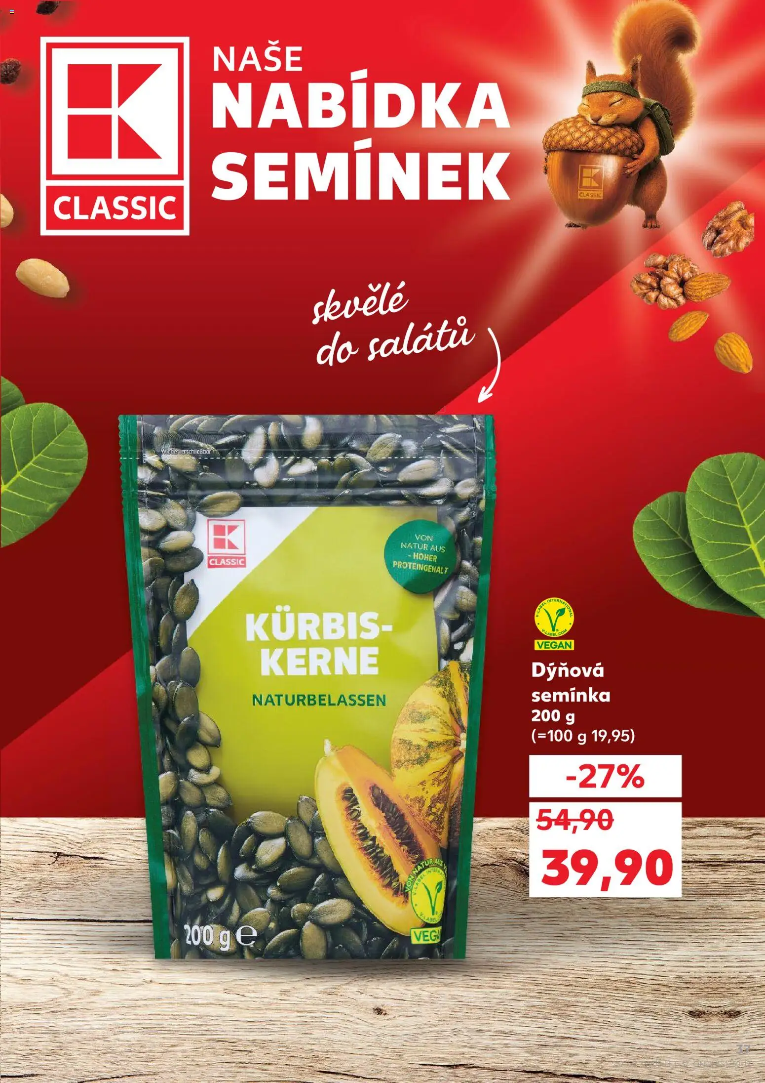 Kaufland leták - Liberec od 18.02.2026 | Strana: 37 | Produkty: Vegan, Semínka, Dýňová semínka