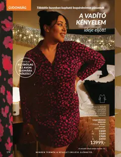 Katalógus AVON 2025 decemberi - amely érvényes a következő dátumtól: 01.12.2025 | Oldal: 180 | Termékek: Hálóing
