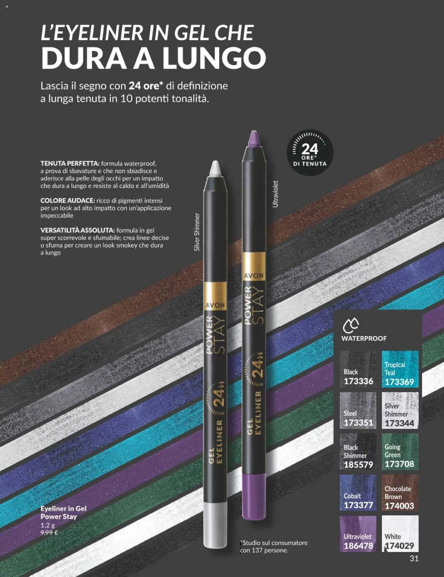 Volantino Avon del 01.04.2026 | Pagina: 31 | Prodotti: Eyeliner