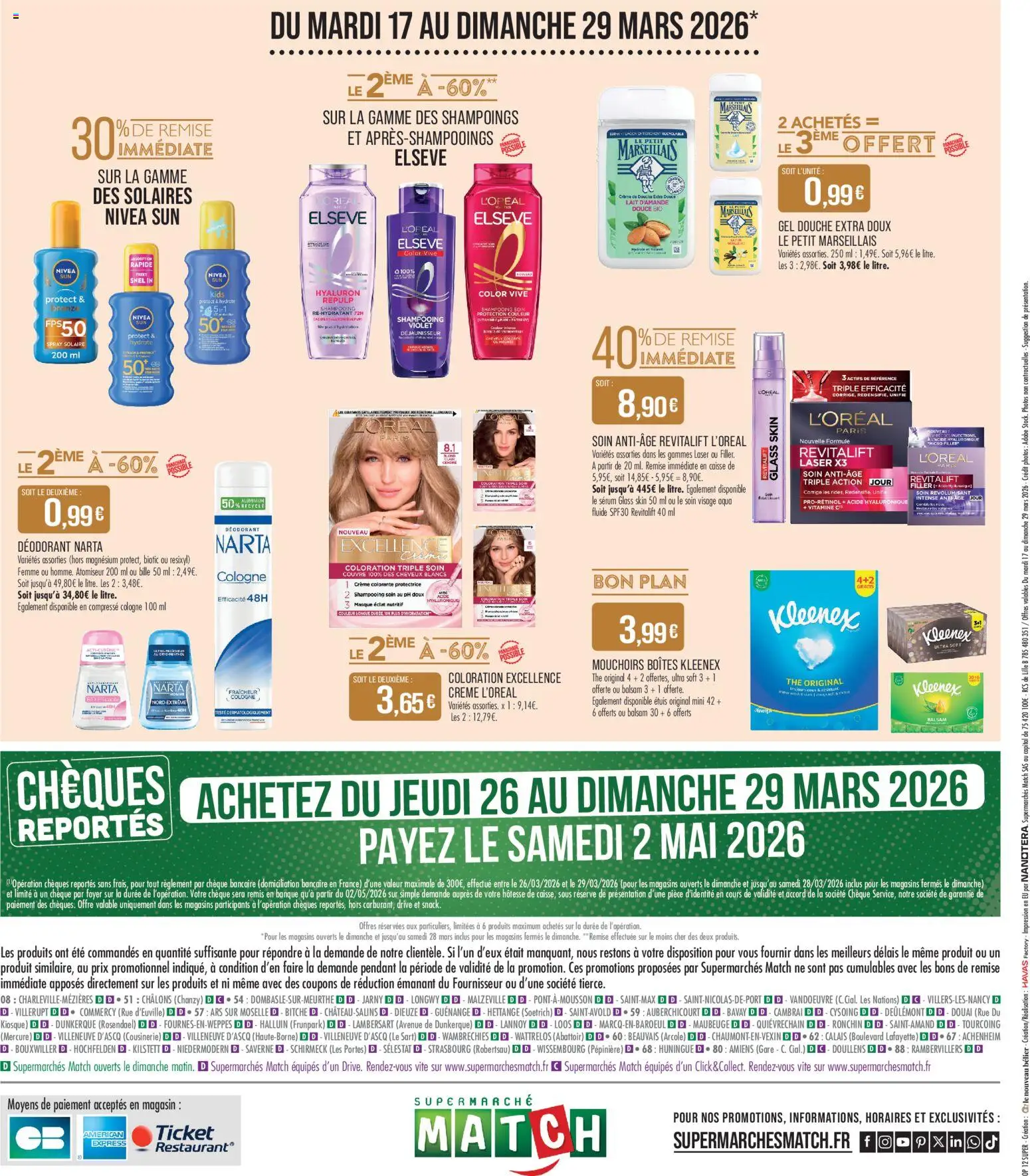 {H1} | Page: 24 | Produits: Déodorant, Portes, Douche, Thé