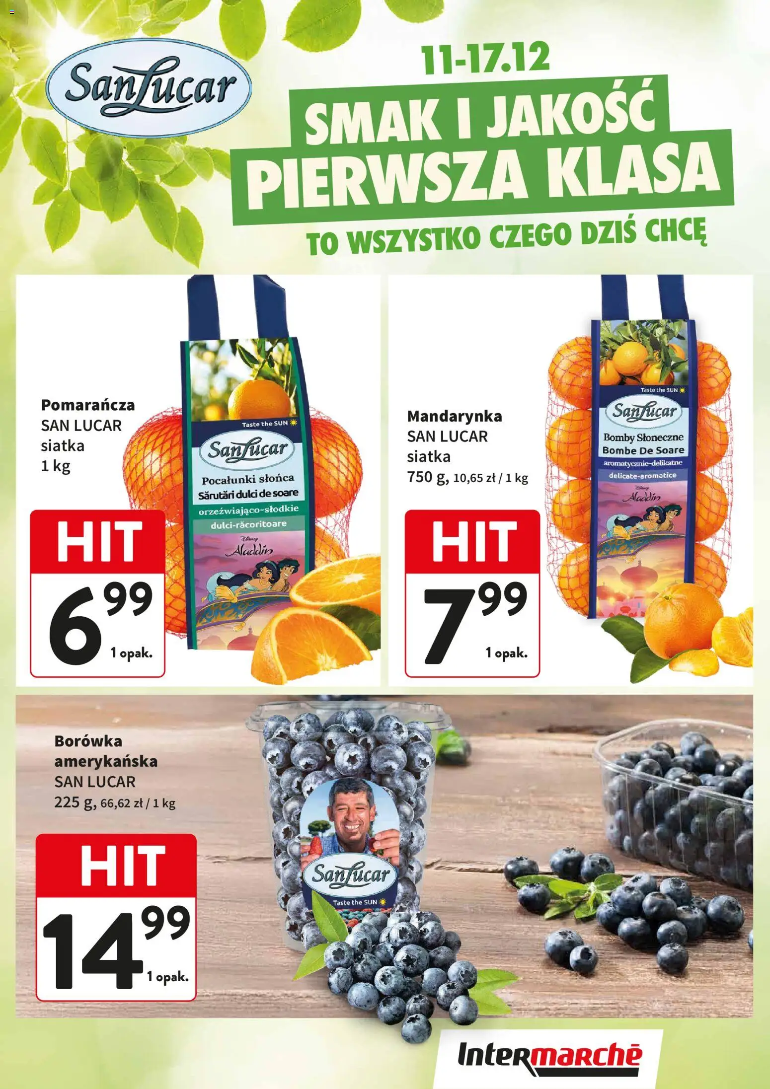 Intermarche Gazetka - Świeży Hit od 11.12.2025 | Strona: 2 | Produkty: Borówka amerykańska, Siatka