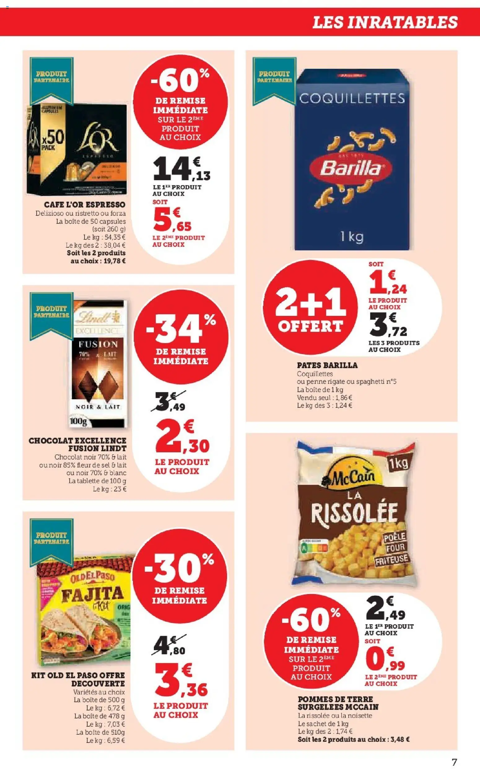 {H1} | Page: 7 | Produits: Friteuse, Sel, Pommes, Pommes de terre