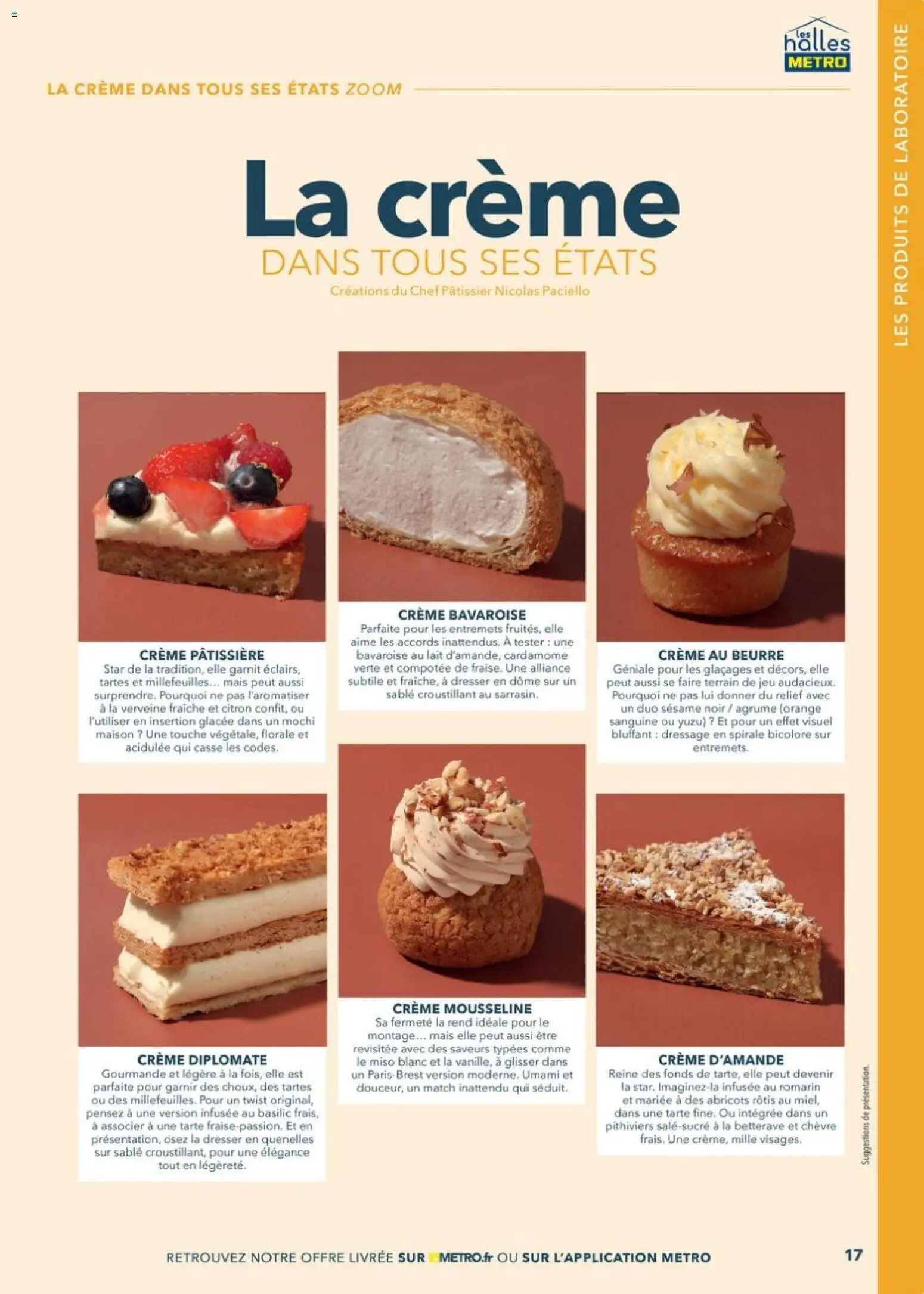 {H1} | Page: 17 | Produits: Orange, Mais, Beurre, Crème