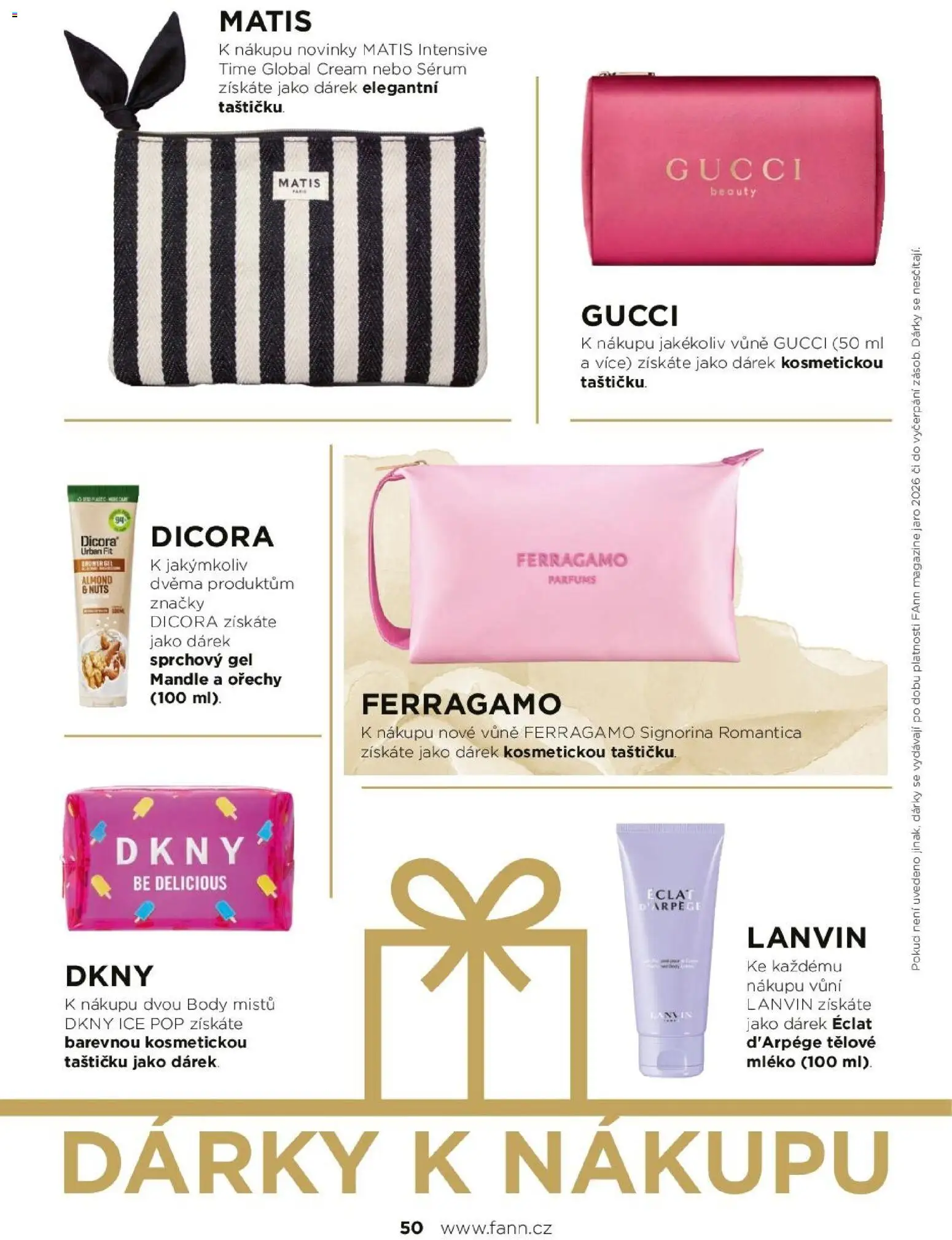 FAnn parfumerie katalog Jaro 2025 od 24.02.2026 | Strana: 50 | Produkty: Mléko, Sérum, Ořechy, Body