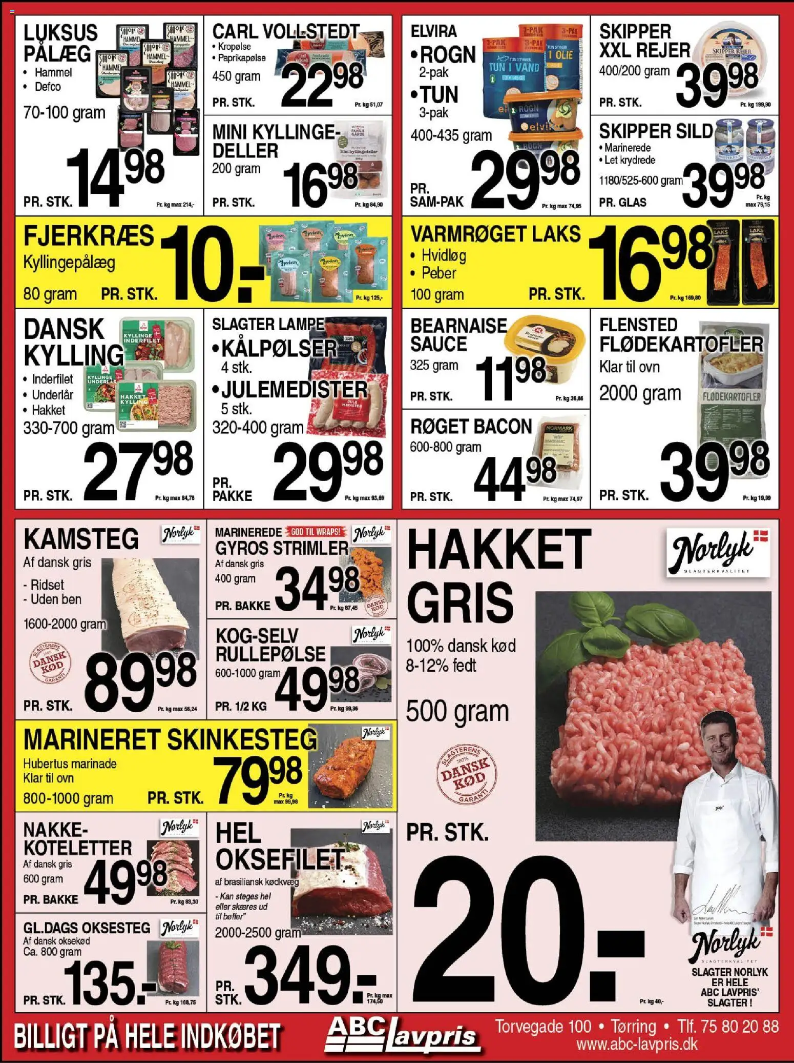 Abc Lavpris tilbudsavis – gyldig fra 19.11.2025 | Side: 3 | Produkter: Olie, Bøffer, Oksekød, Peber