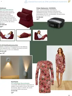 Angebote Tchibo ab 01.10.2025 gültig | Seite: 59 | Produkte: Philips, Kissen, Fernsehen, Radiowecker