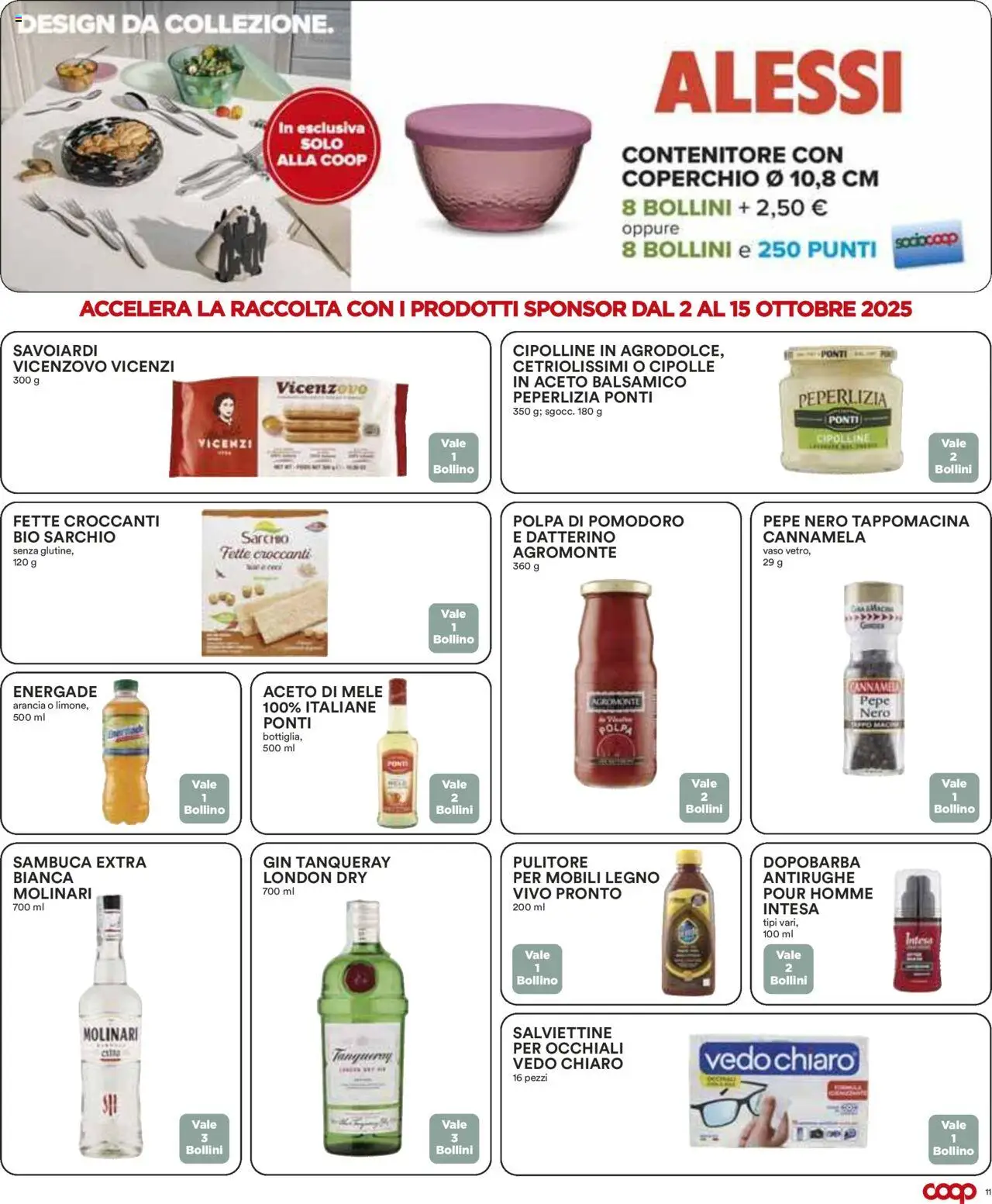 Volantino COOP del 02.10.2025 | Pagina: 10 | Prodotti: Cipolle, Pepe, Arancia, Vaso