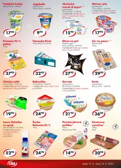 CBA leták - Premium od 10.09.2025 | Strana: 2 | Produkty: Smetana, Gyros, Salát, Paštika