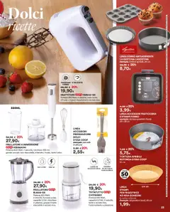 Anteprima del volantino Ipercoop Casa d'Autunno Milano catalogo valido a partire dal 16.10.2025 | Pagina: 23 | Prodotti: Frullatore, Tritatutto, Silicone, Forno