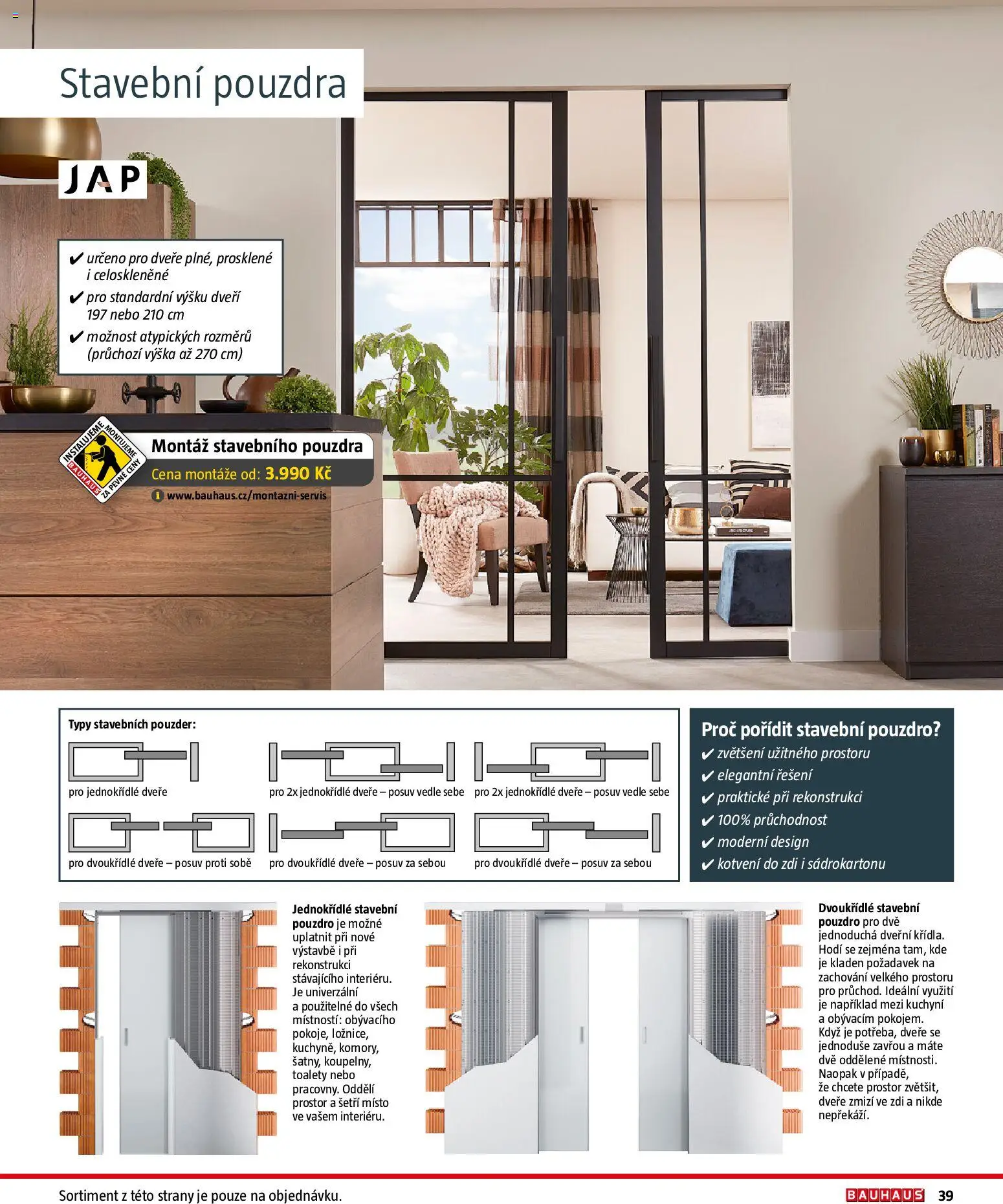 Bauhaus katalog Stavební prvky od 03.11.2025 | Strana: 39 | Produkty: Pouzdro