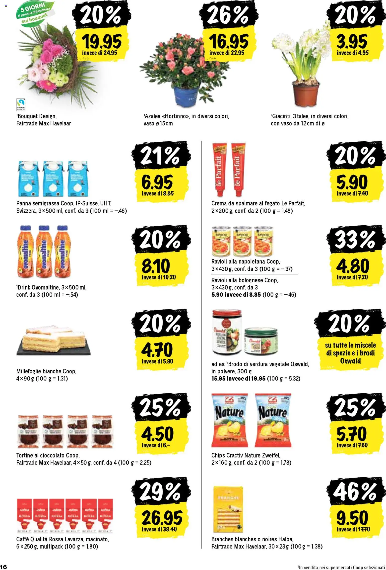 Coop - Una settimana di azioni – gültig ab 22.01.2026 | Seite: 16