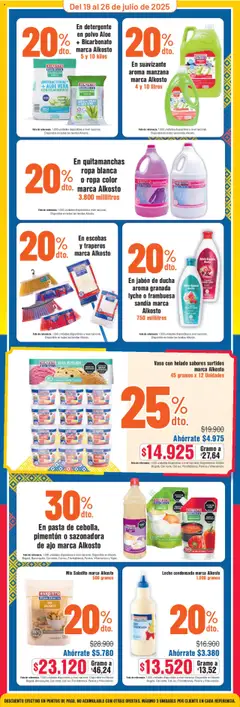 Alkosto folleto │ válido desde el 19.07.2025 | Página: 2 | Productos: Polvo, Jabón, Pasta, Jabón líquido
