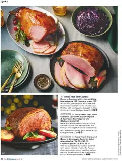 Preview of Tesco - Festive Food to Order brochure 2025 valid from 01.10.2025 | Page: 26 | Products: Apple, Pork, Honey