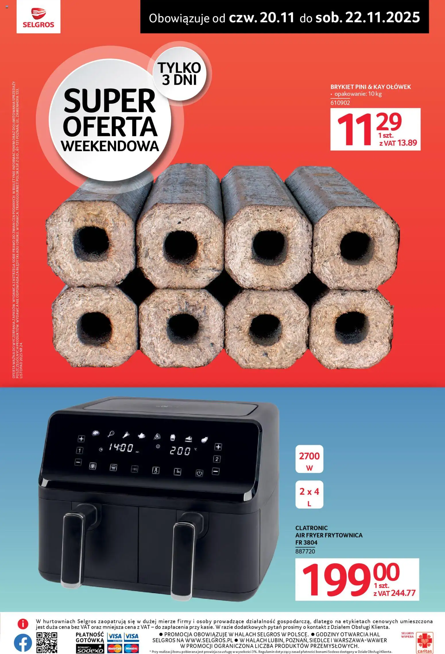 Selgros cash&carry Gazetka - Oferta weekendowa od 20.11.2025 | Strona: 2