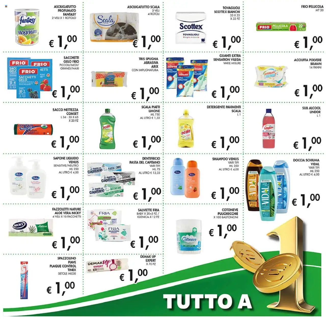 Volantino Coal del 31.07.2025 | Pagina: 5 | Prodotti: Sapone, Pasta, Guanti, Pellicola