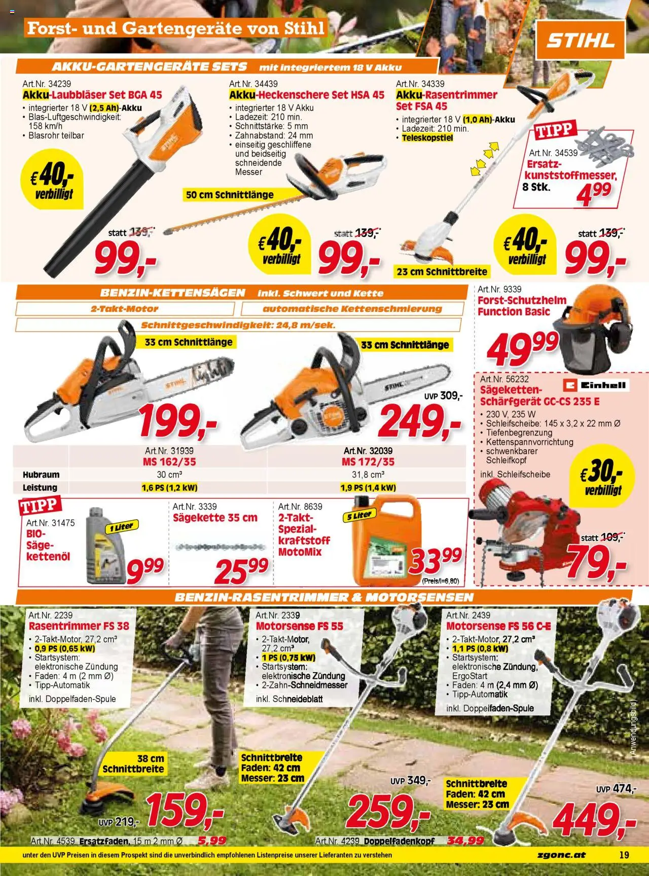 Zgonc - Flugblatt August II 2025 gültig ab 15.08.2025 | Seite: 19