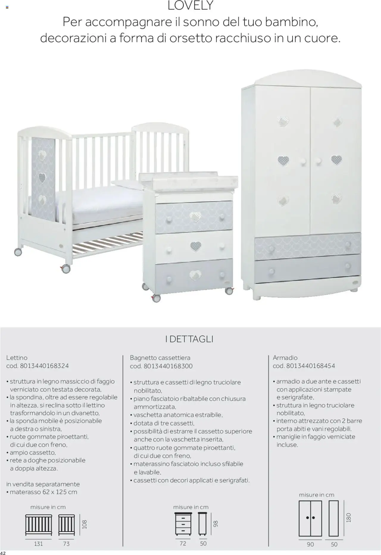 Volantino Prenatal del 01.01.2025 | Pagina: 35 | Prodotti: Mobile, Abiti, Bagnetto, Fasciatoio