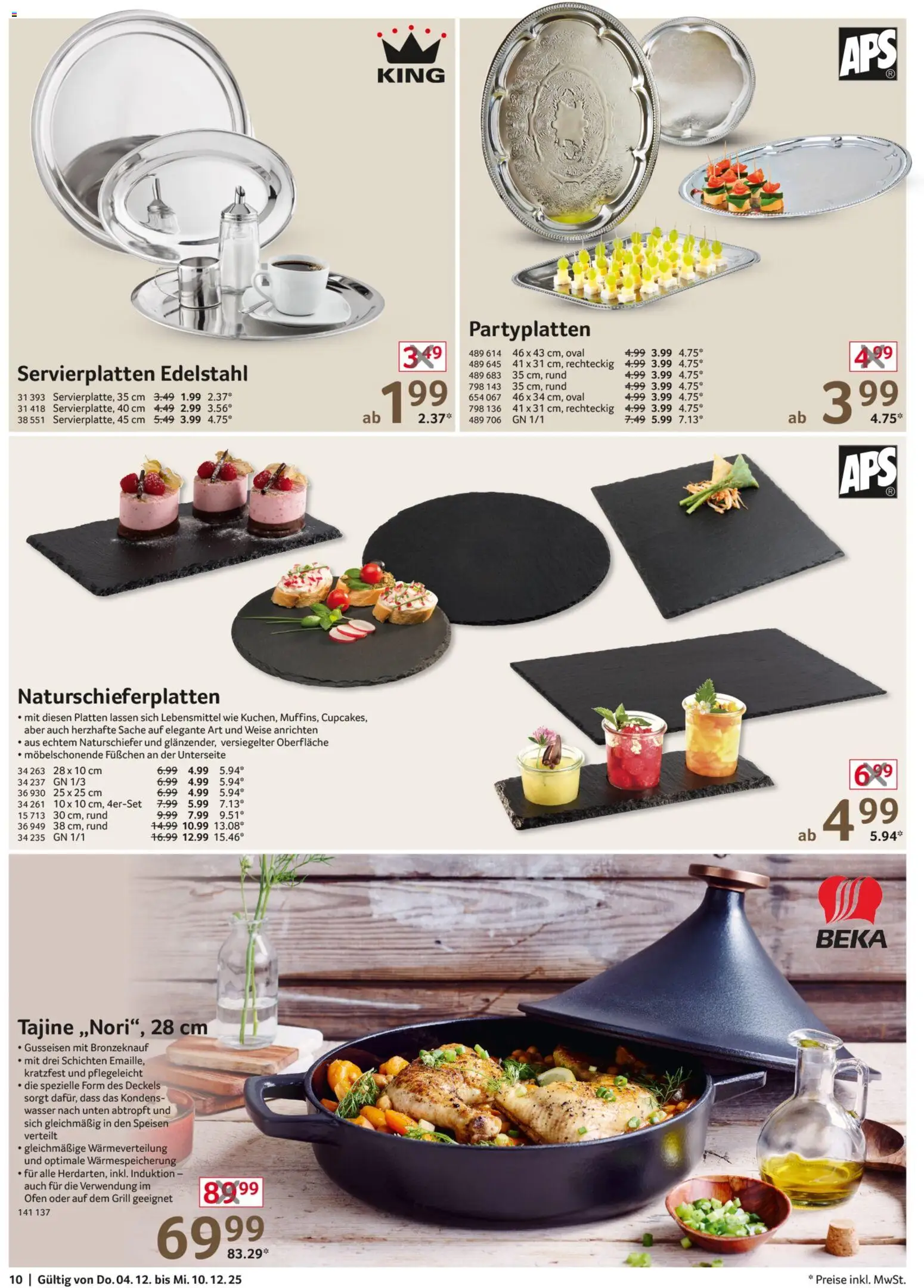 Selgros  Non Food – gültig ab 04.12.2025 | Seite: 10 | Produkte: Ofen, Grill, Wasser