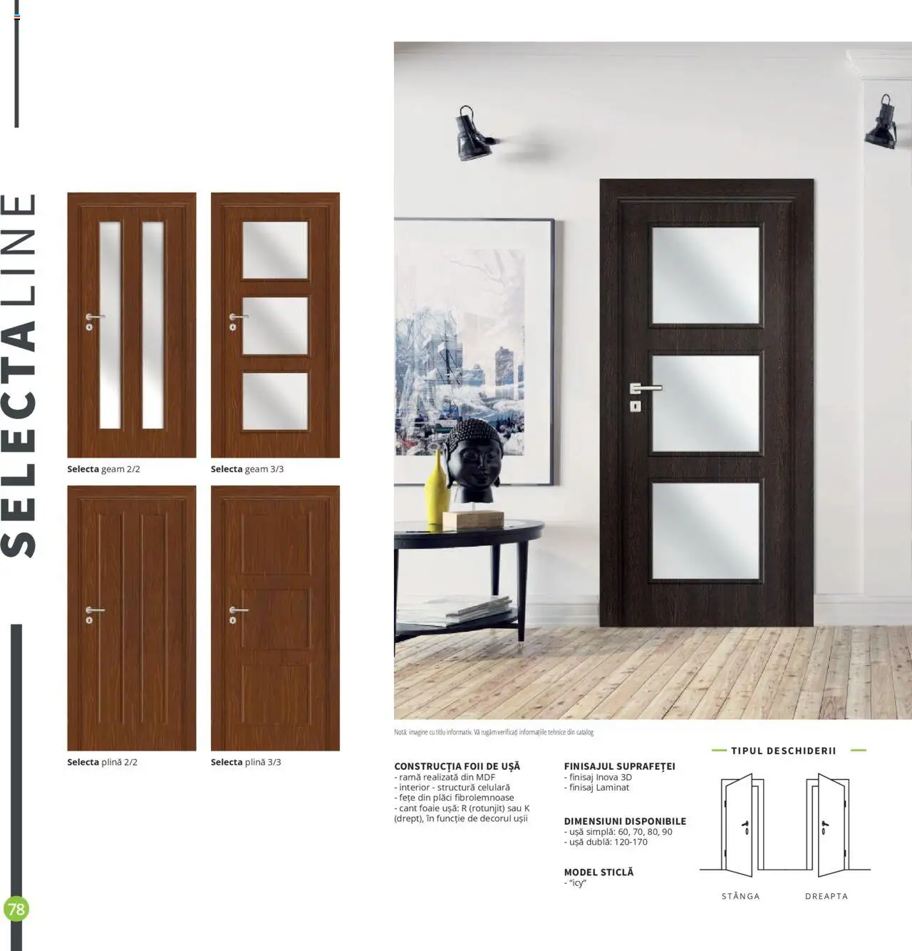 Noul catalog Proges – valabil de la 01.08.2025 | Pagină: 78 | Produse: Ușă