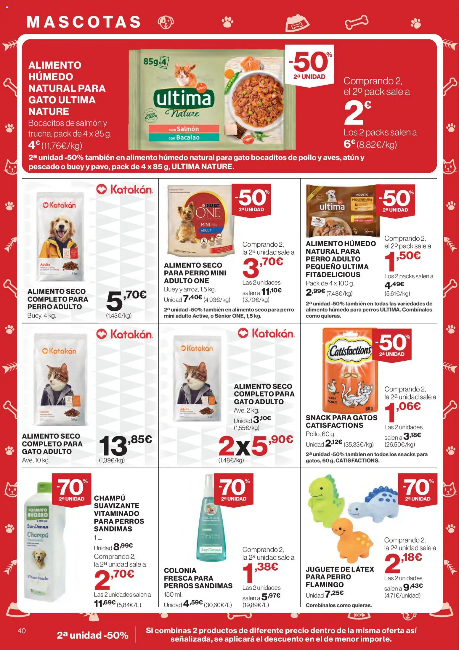 Hipercor catálogo │ válido desde el 07.01.2026 | Página: 40 | Productos: Champú, Colonia, Pescado, Suavizante