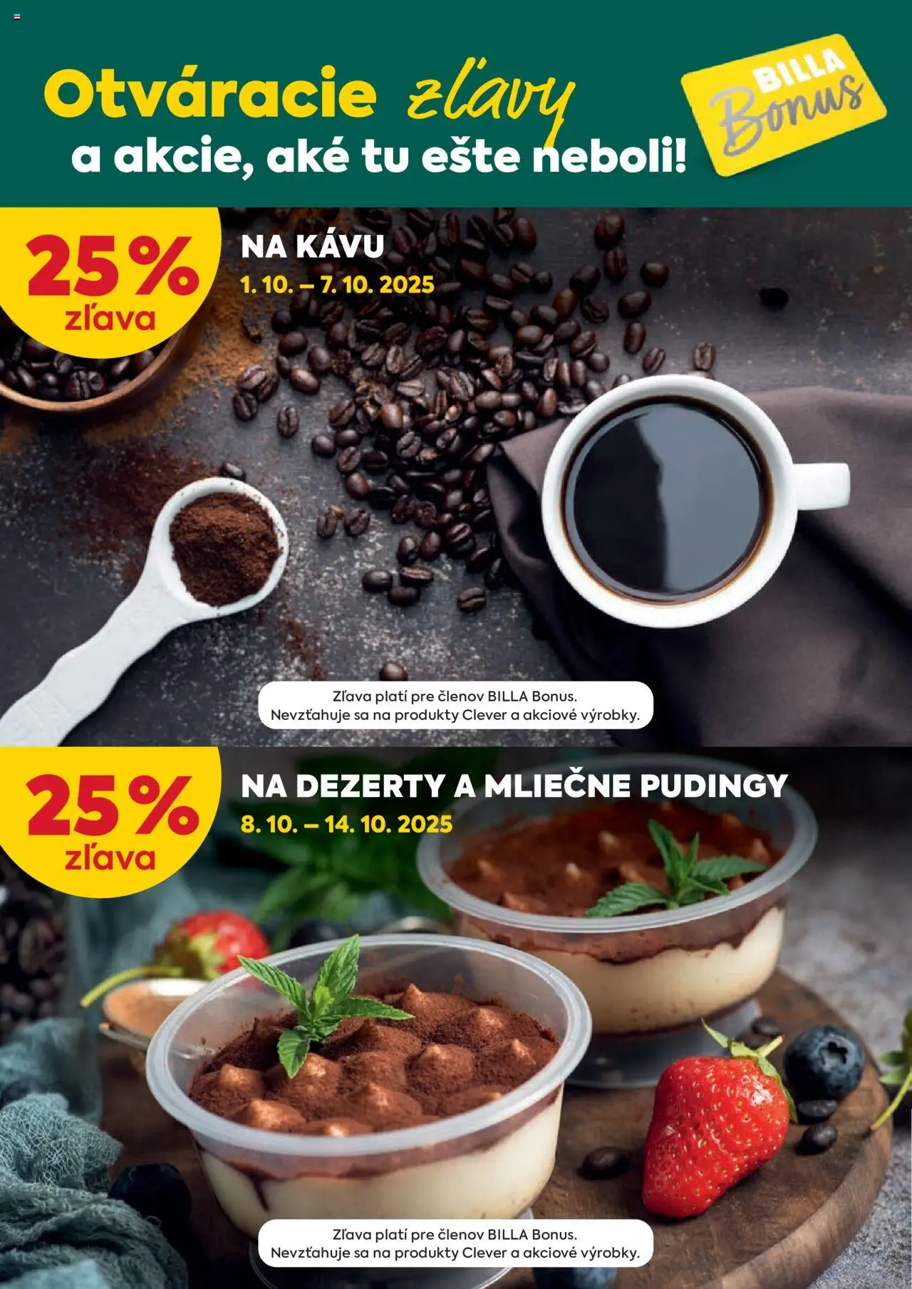 Nové Billa akcie – leták je platný od 01.10.2025 | Strana: 4