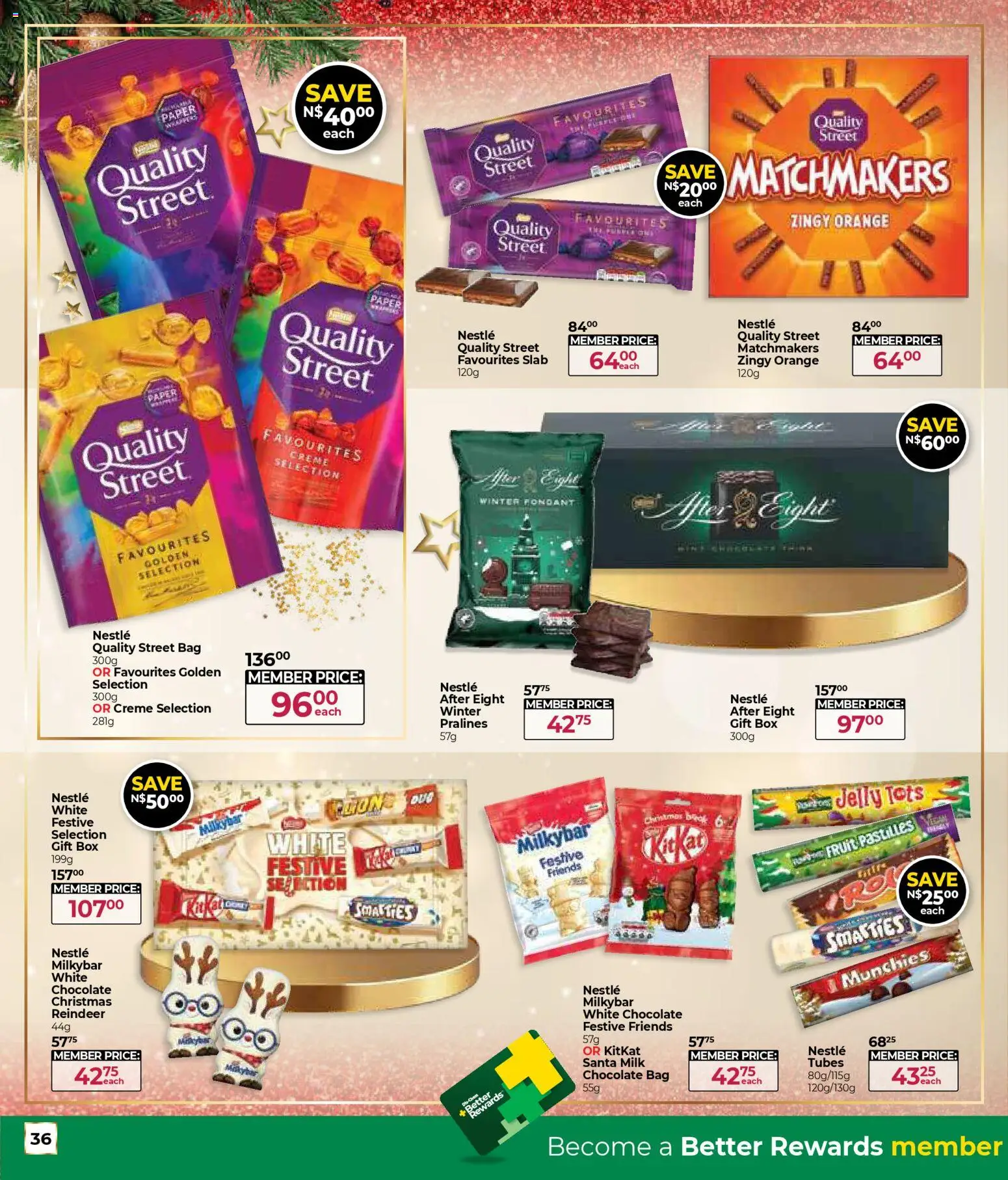 New Dis-Chem catalogue – valid from 29.10.2025 | Page: 36 | Products: Box, Milk, Chocolate, Paper