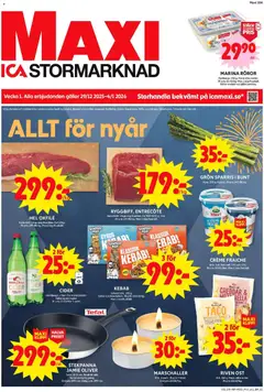 ICA Maxi - Enköping - Förhandsvisning av reklamblad från butik ICA Maxi aktuell från 30.12.2025