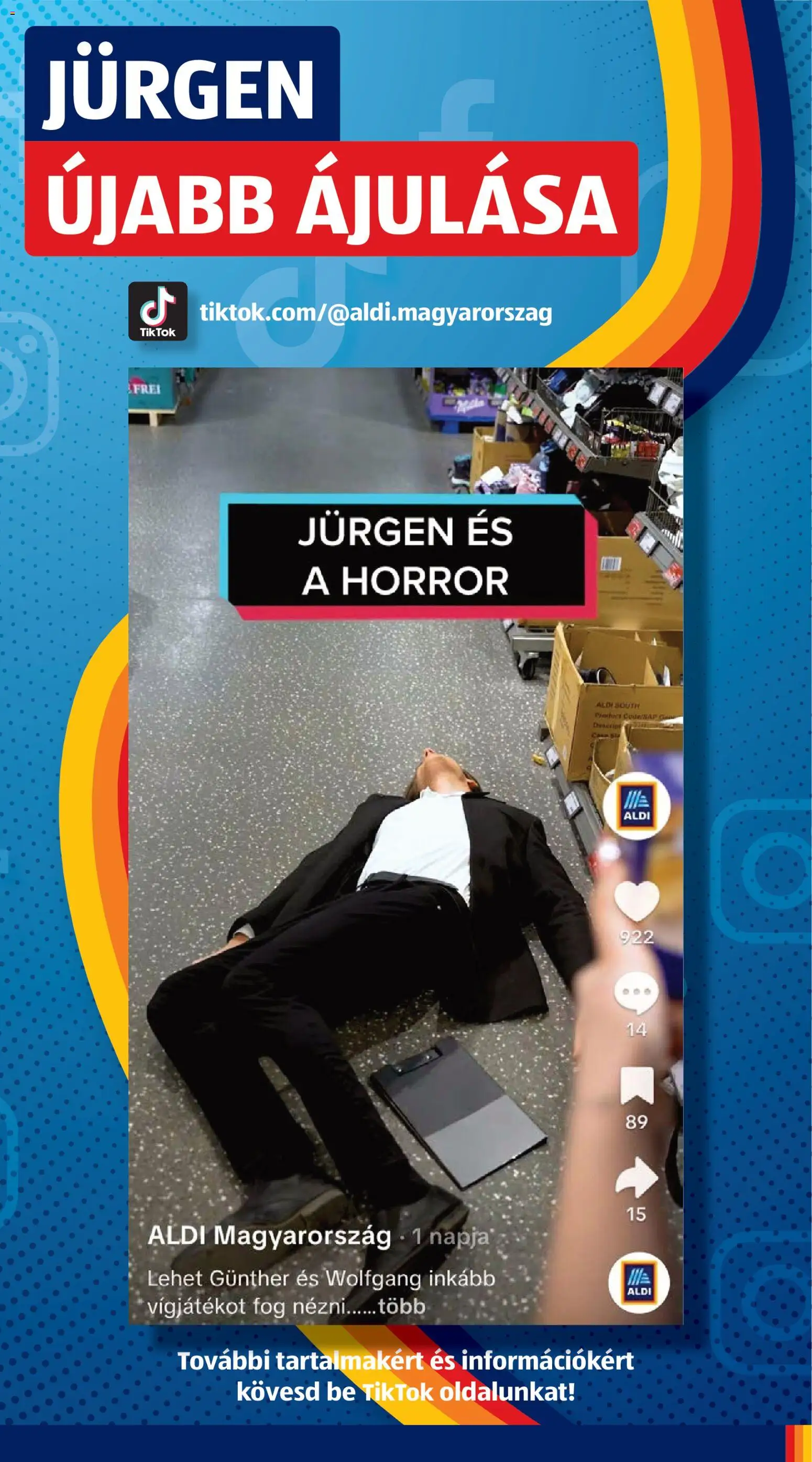 Aldi akciós ujság - amely érvényes a következő dátumtól: 23.04.2026 | Oldal: 43 | Termékek: Videó, Tök