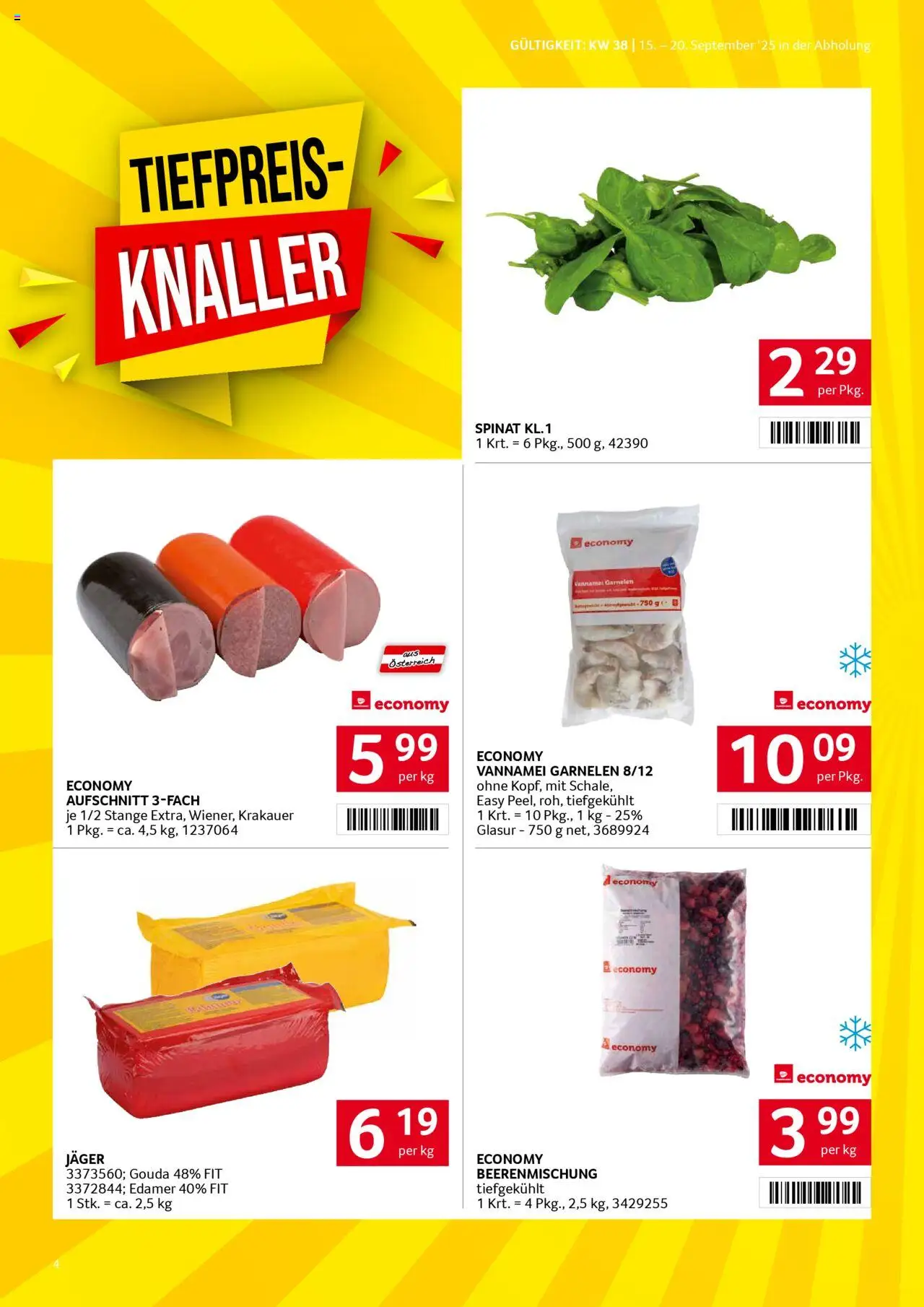 Transgourmet Flugblatt gültig ab 14.09.2025 | Seite: 4