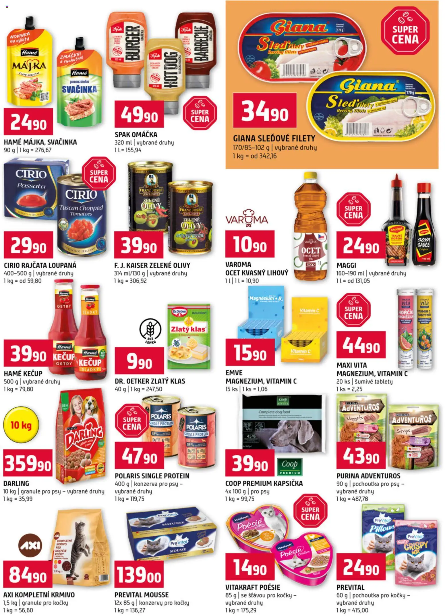 Terno leták od 04.02.2026 | Strana: 11 | Produkty: Konzerva pro psy, Pomazánka, Pochoutka pro psy, Protein