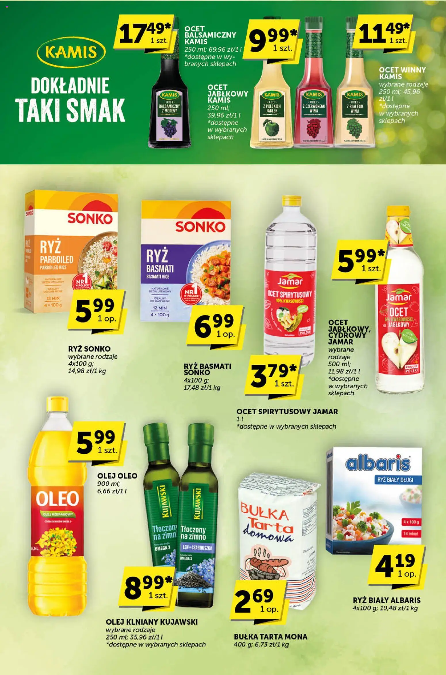 ABC Gazetka - Katalog od 27.11.2025 | Strona: 13 | Produkty: Ocet spirytusowy, Bułka tarta, Olej, Ocet balsamiczny