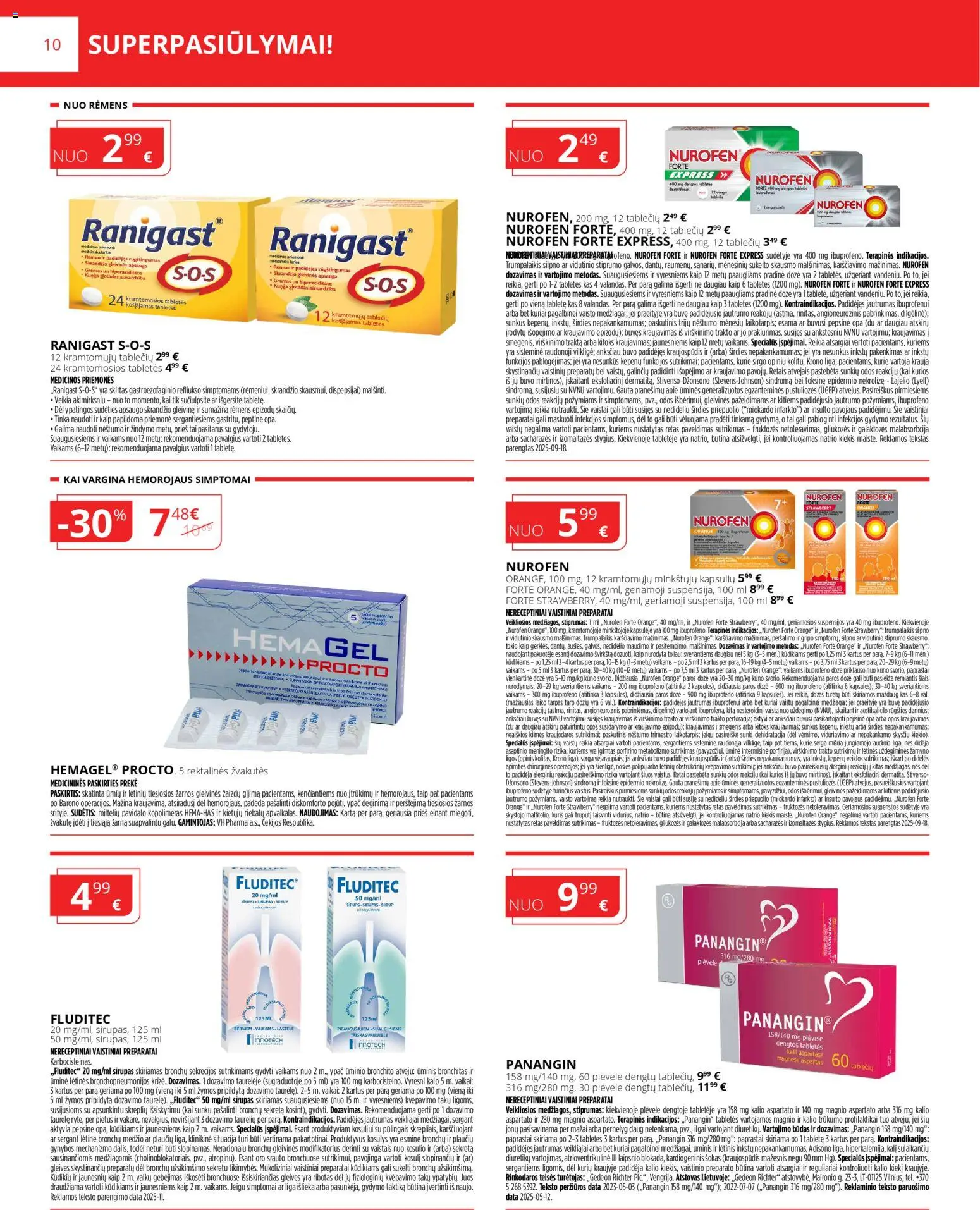 Norfa vaistinė akcijos nuo 01.12.2025 | Puslapis: 10