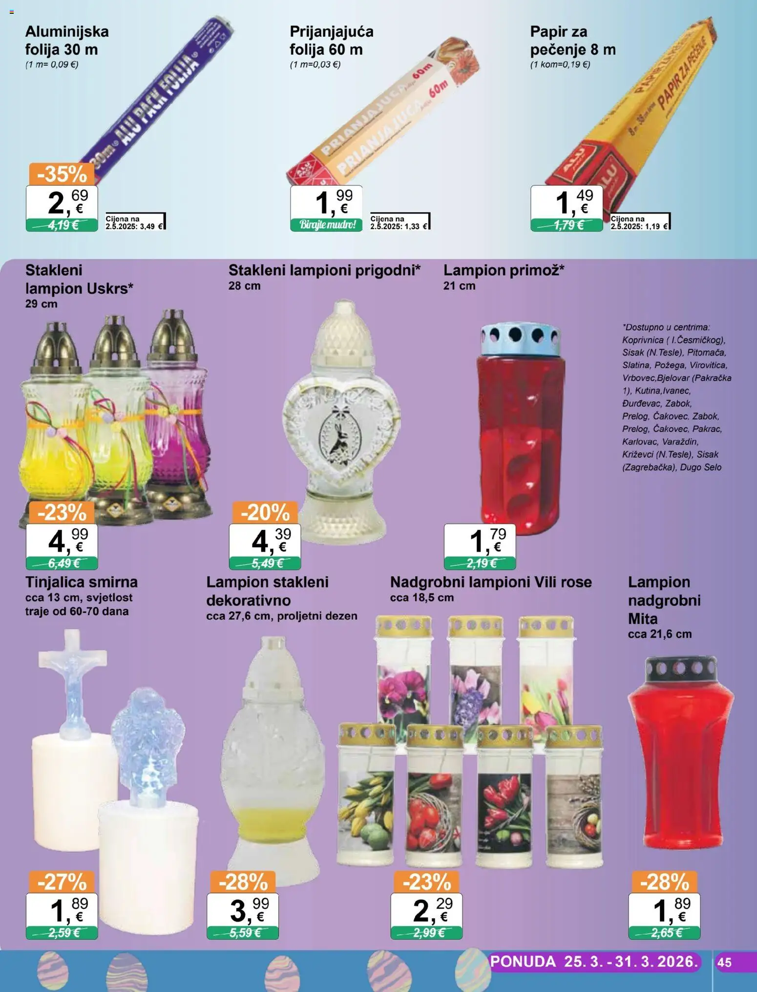 KTC katalog | vrijedi od 25.03.2026 | Stranica: 45 | Proizvodi: Lampion