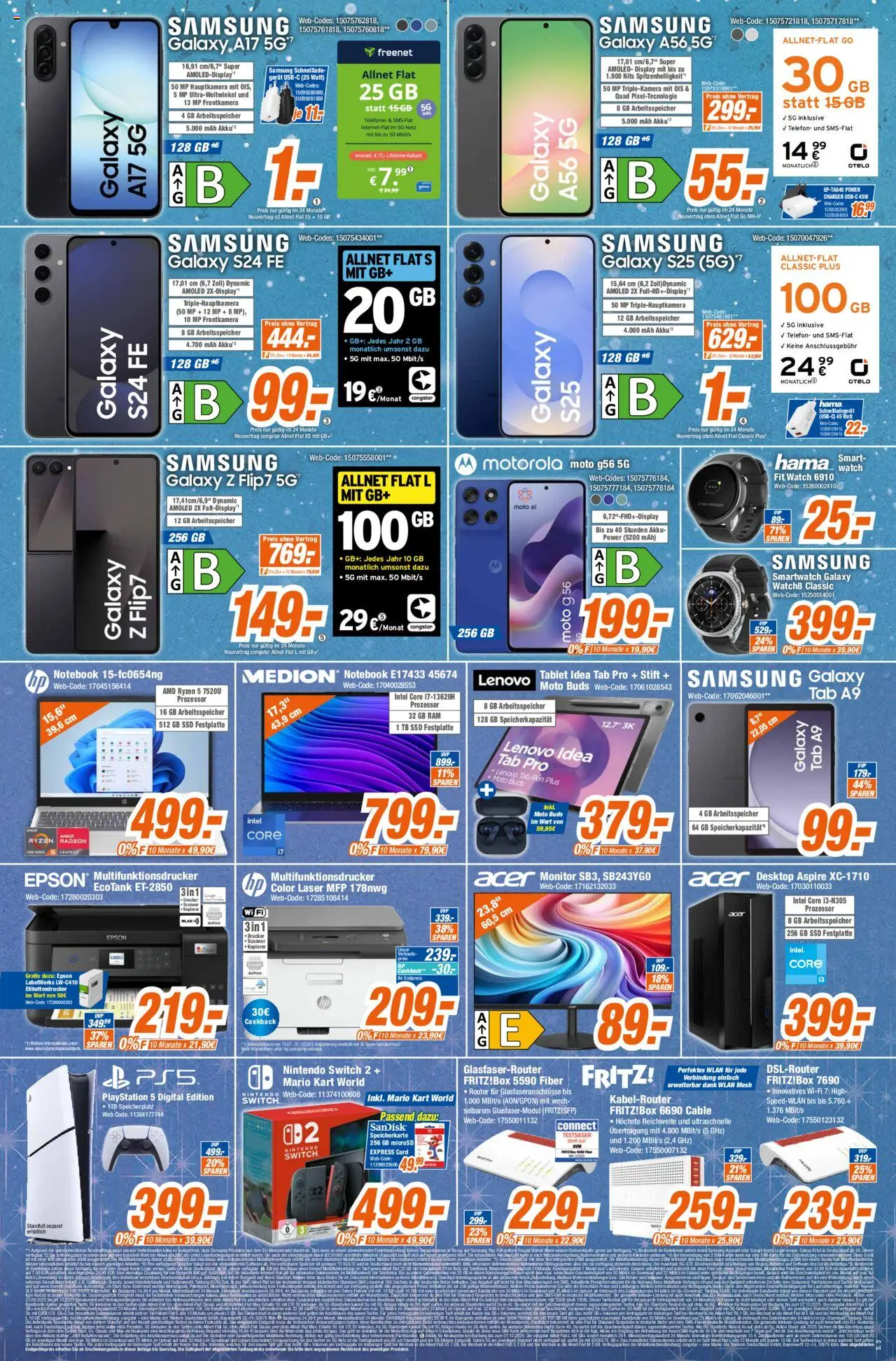 Expert Prospekt 	 – gültig ab 29.09.2025 | Seite: 3 | Produkte: Lenovo, Epson, Telefon, Tablet