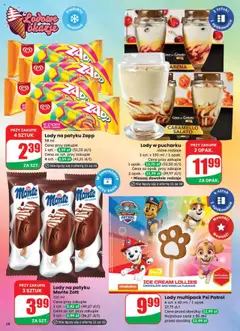 Dino Gazetka od 23.07.2025 | Strona: 28 | Produkty: Lody na patyku, Lody
