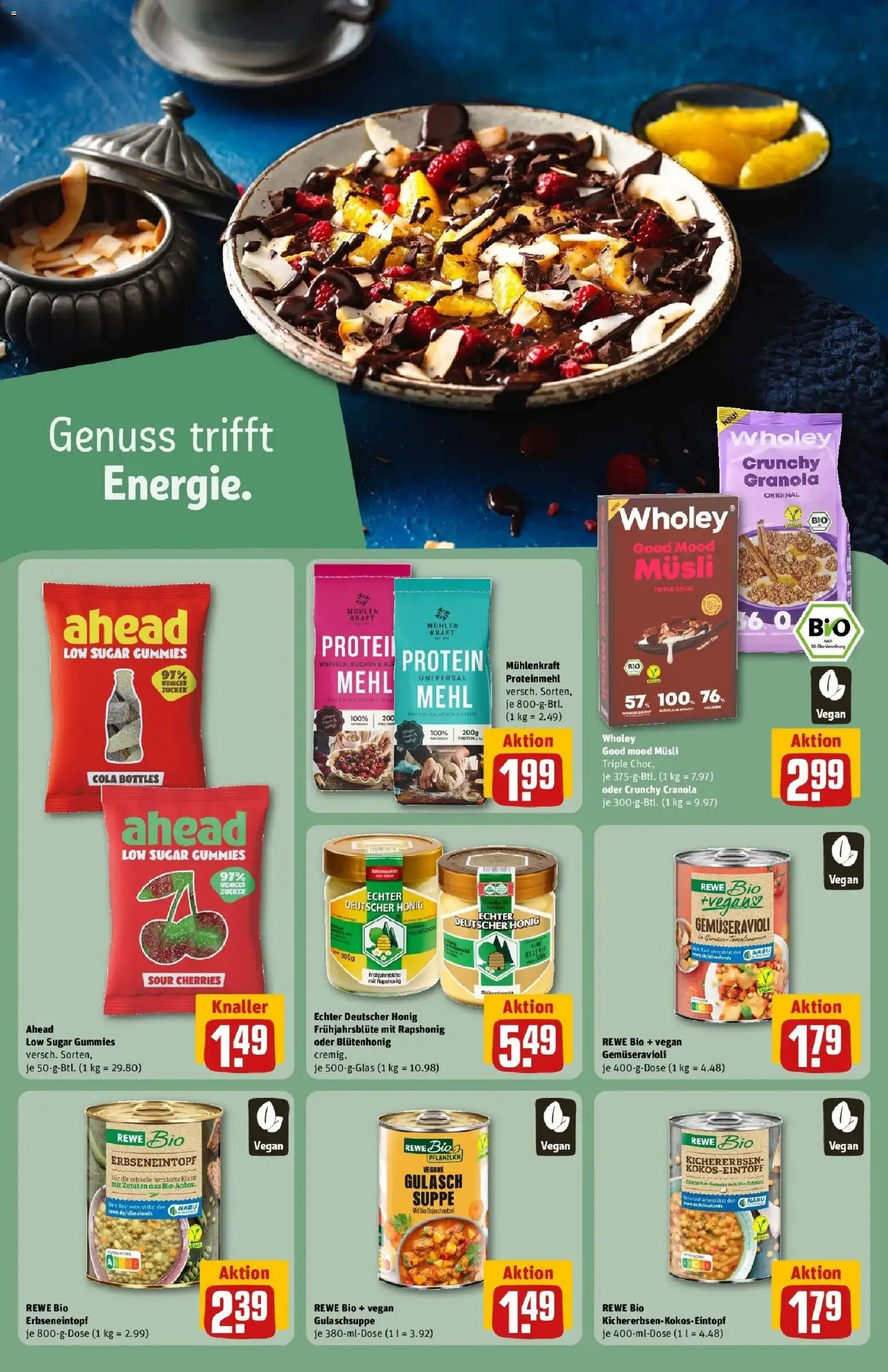 Rewe Prospekt Asslar	 – gültig ab 02.03.2026 | Seite: 22 | Produkte: Mehl, Cola, Gulasch, Zucker
