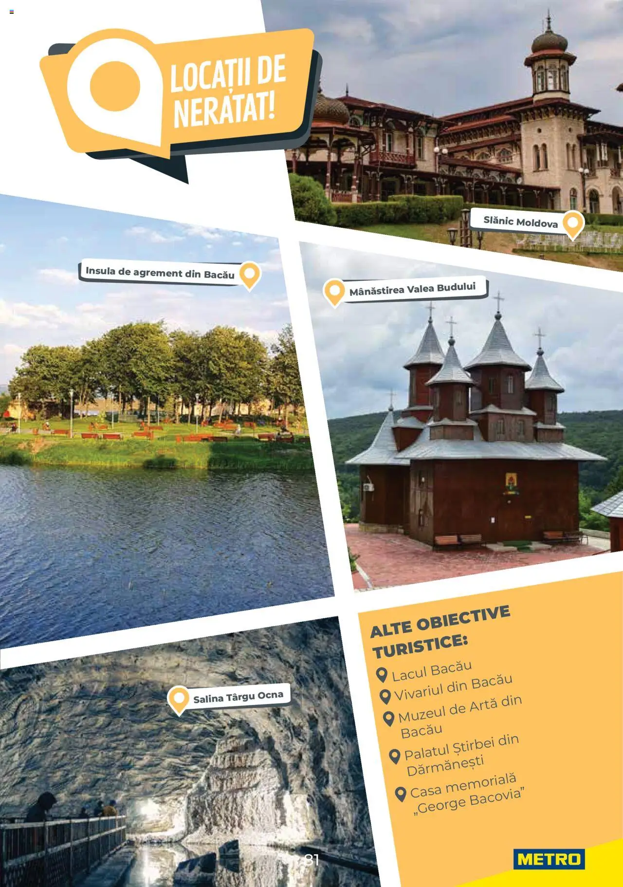 Metro catalog - Ghid de călătorie România – valabil de la 01.08.2025 | Pagină: 81