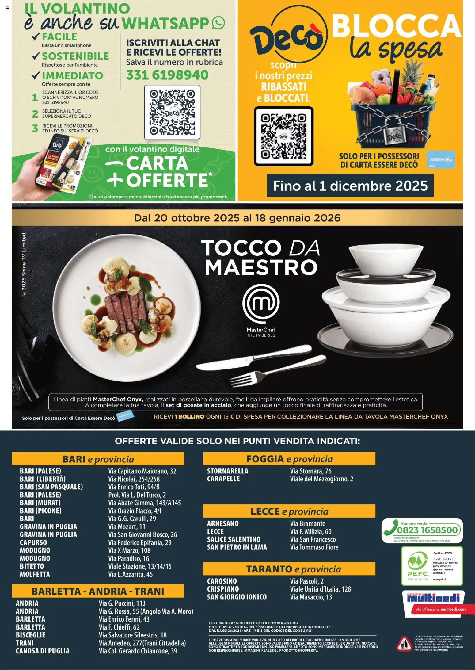 Volantino Decò del 28.10.2025 | Pagina: 16 | Prodotti: Posate, The, Smartphone, TV