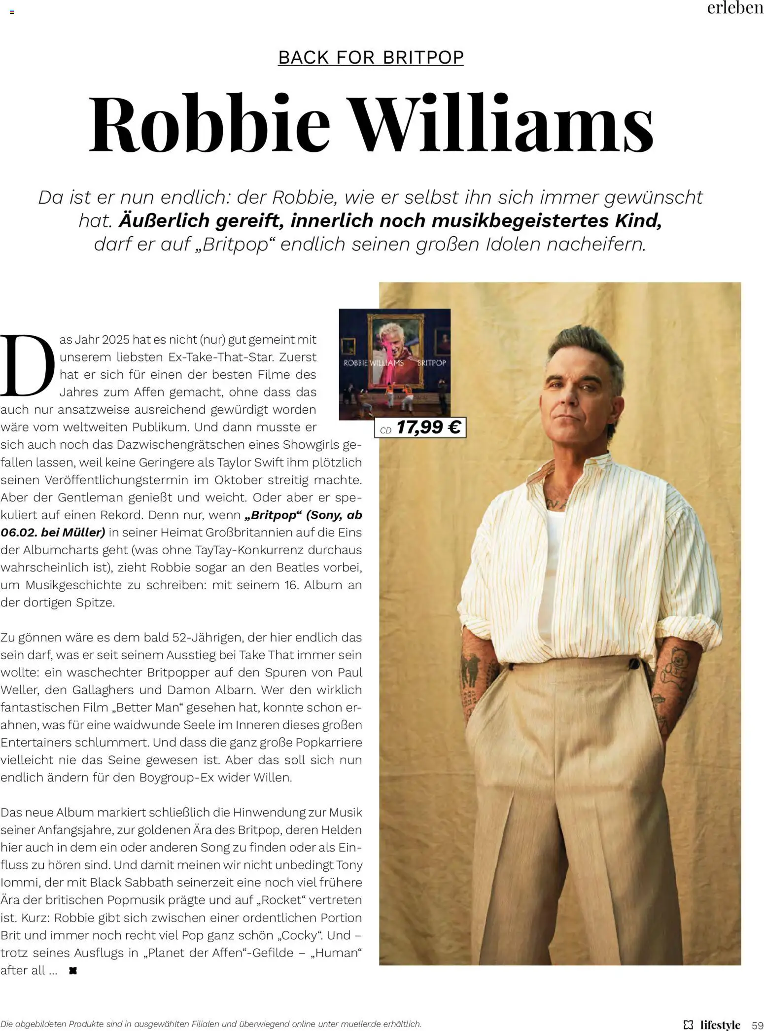 Müller - Lifestyle – gültig ab 01.01.2026 | Seite: 59 | Produkte: Sony