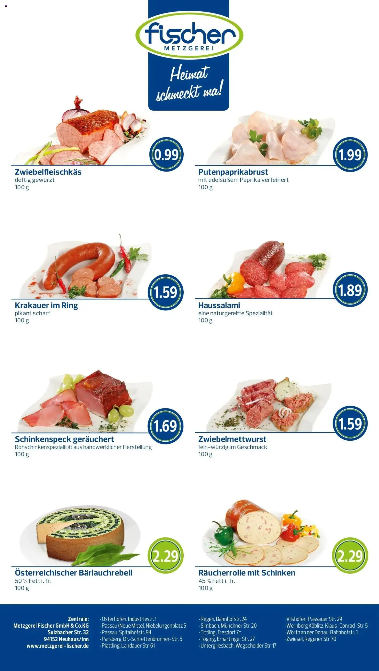 Rewe Prospekt Burgkirchen	 – gültig ab 01.03.2026 | Seite: 9 | Produkte: Paprika, Salami, Schinken