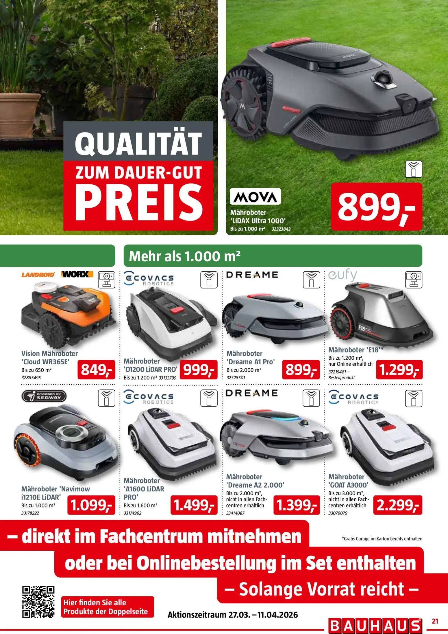 Bauhaus Prospekt 	 – gültig ab 28.03.2026 | Seite: 21