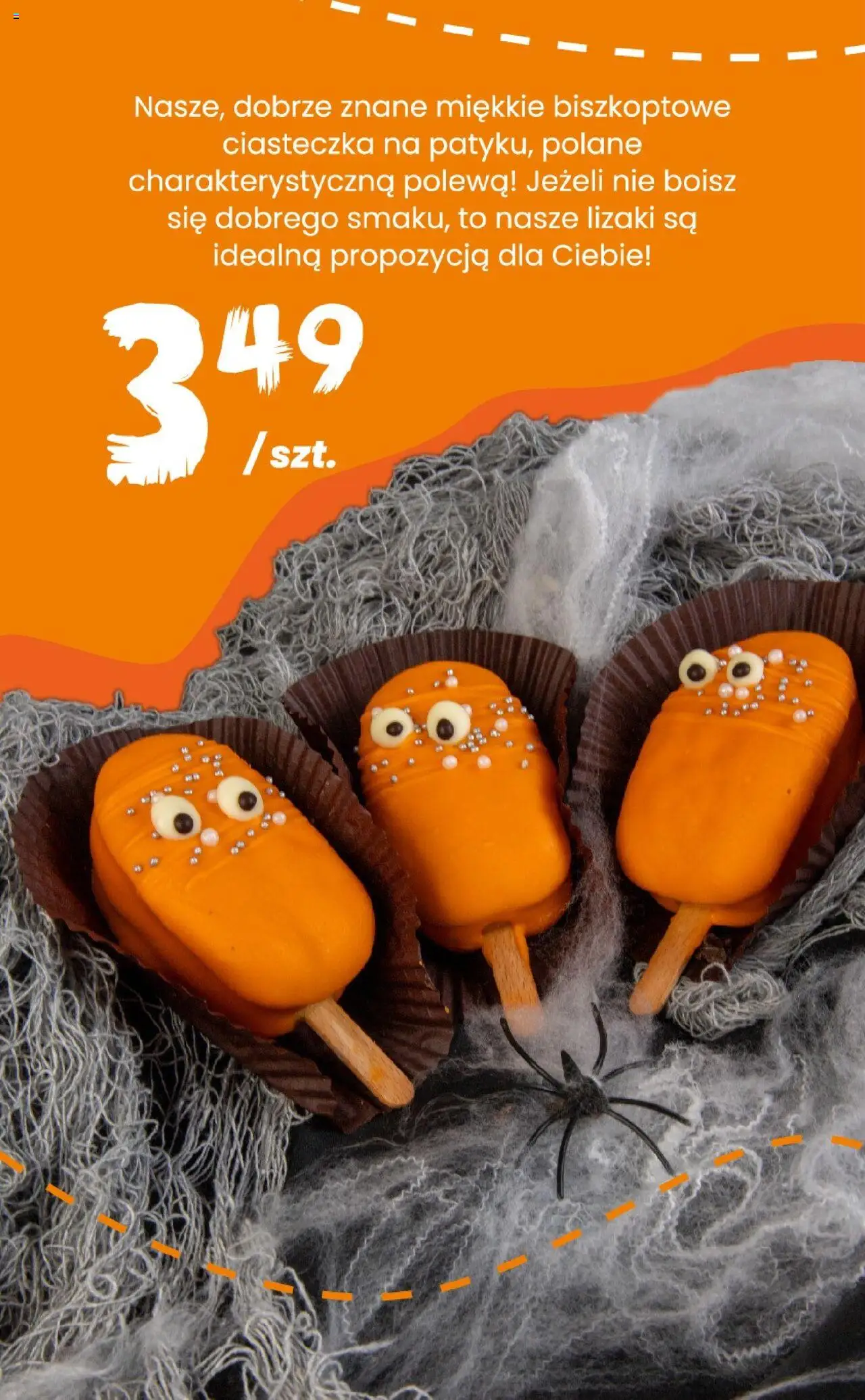 Twój Market Gazetka - Słodkości Halloween od 01.10.2025 | Strona: 9 | Produkty: Lizaki, Ciasteczka