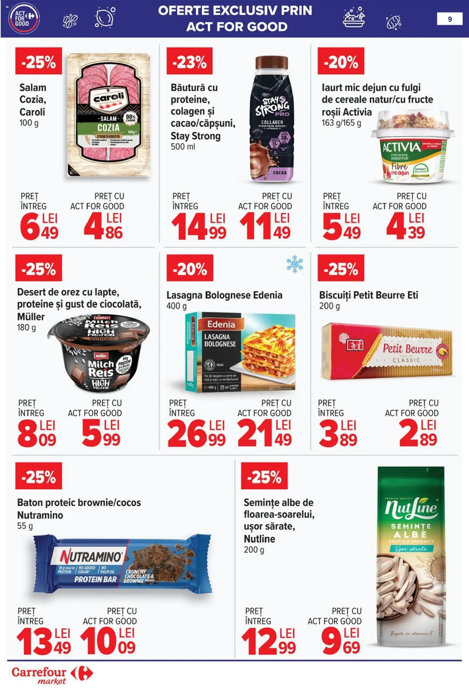 Noul catalog Carrefour – valabil de la 21.01.2026 | Pagină: 9 | Produse: Masaüstü kılıfı, Semințe, Cereale, Fructe