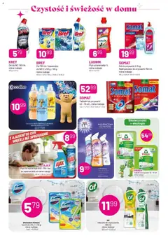 Koliber Gazetka od 09.07.2025 | Strona: 8 | Produkty: Płyn do mycia szyb, Domestos, Sól do zmywarki, Tabletki do zmywarki