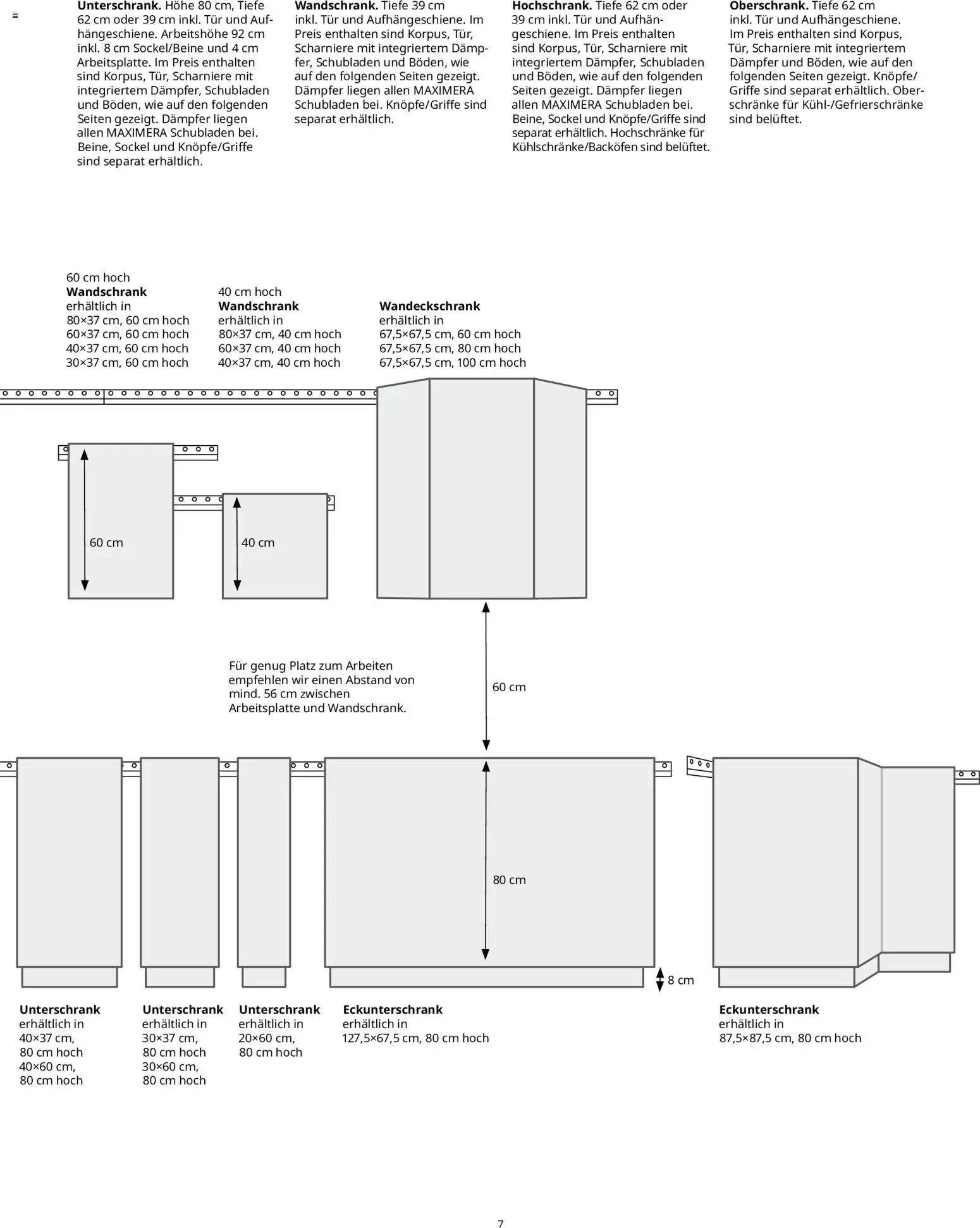 Ikea Küchensystem – gültig ab 02.01.2026 | Seite: 7 | Produkte: Tür, Unterschrank