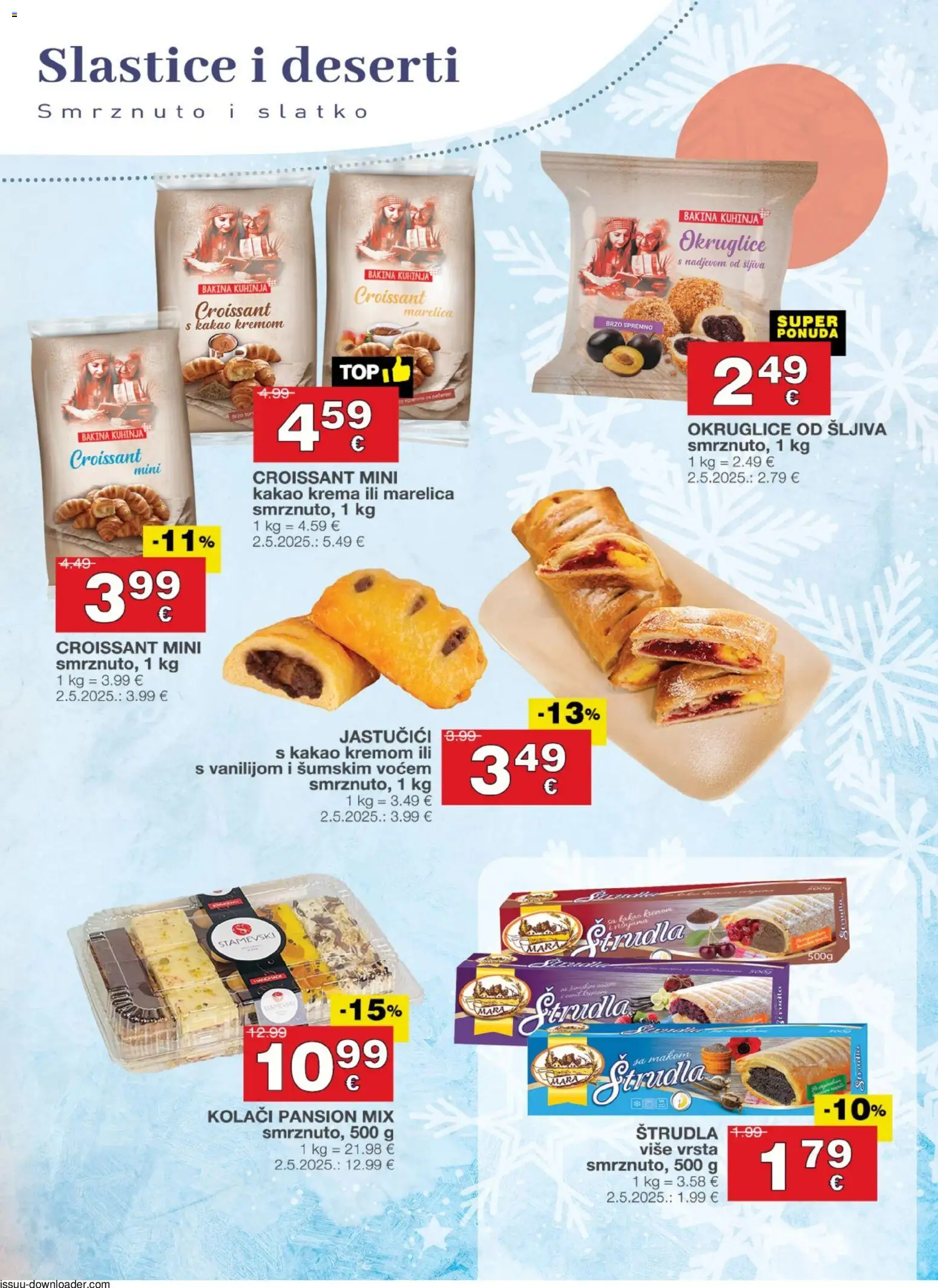 Stanić Diskont katalog | vrijedi od 30.10.2025 | Stranica: 3 | Proizvodi: Okruglice, Šljiva, Krema, Kakao