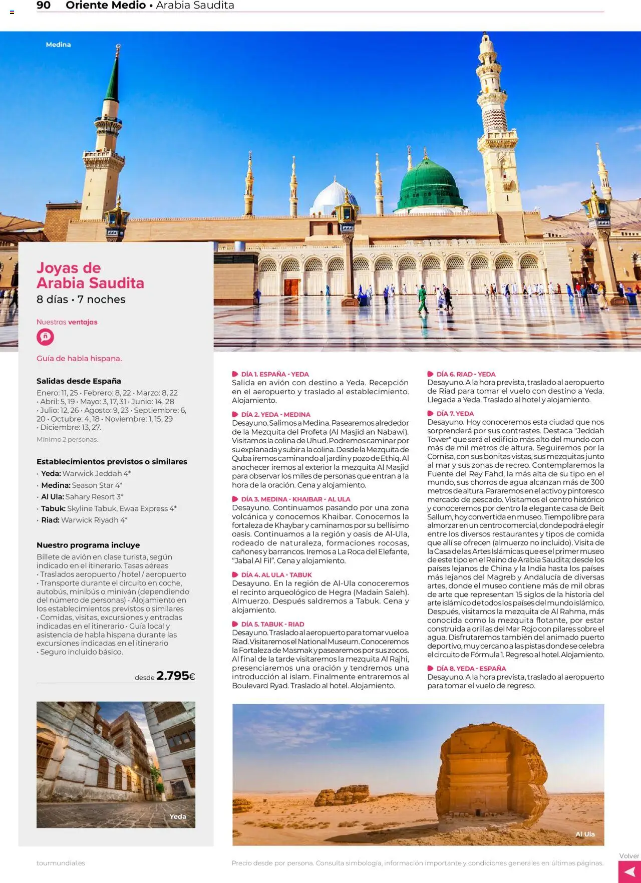 Viajes El Corte Inglés Africa y Oriente Medio │ válido desde el 01.01.2025 | Página: 90